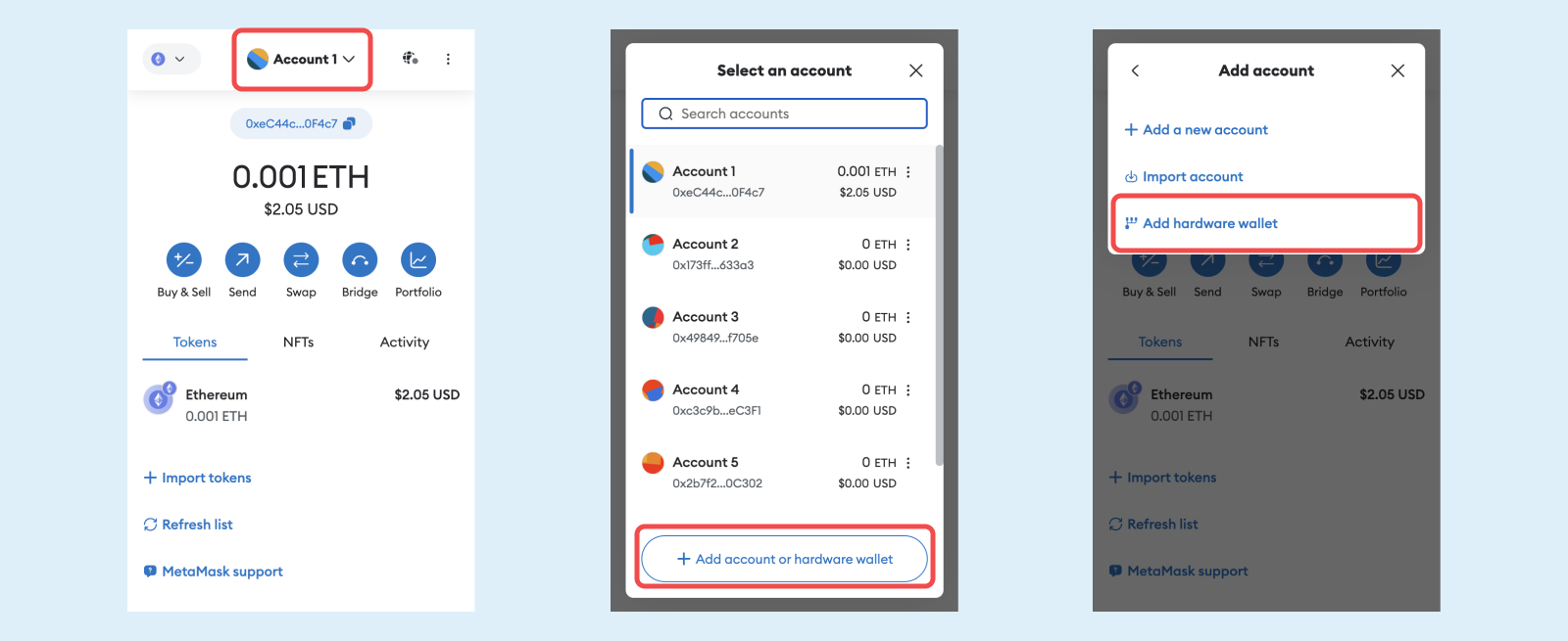 如何使用 imToken 冷钱包与 MetaMask 钱包连接 - EN - 2.png