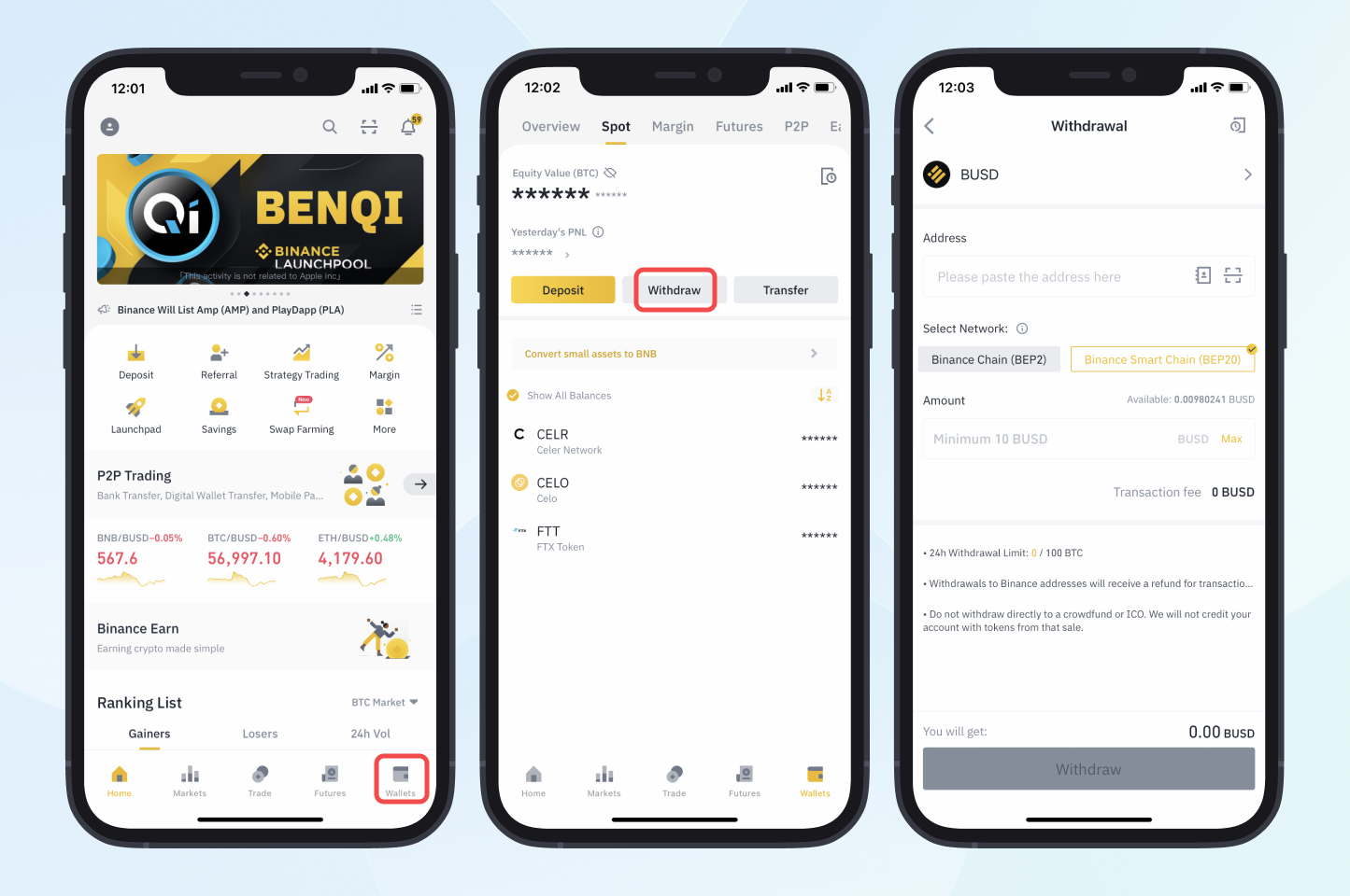 imToken Wallet Website | How to securely withdraw funds from Binance to  imToken | World-renowned digital asset management tool, supporting Bitcoin,  Ethereum, DOGE, Vaulta, Cosmos, Litecoin, TRON, BCH, Nervos, TON and other