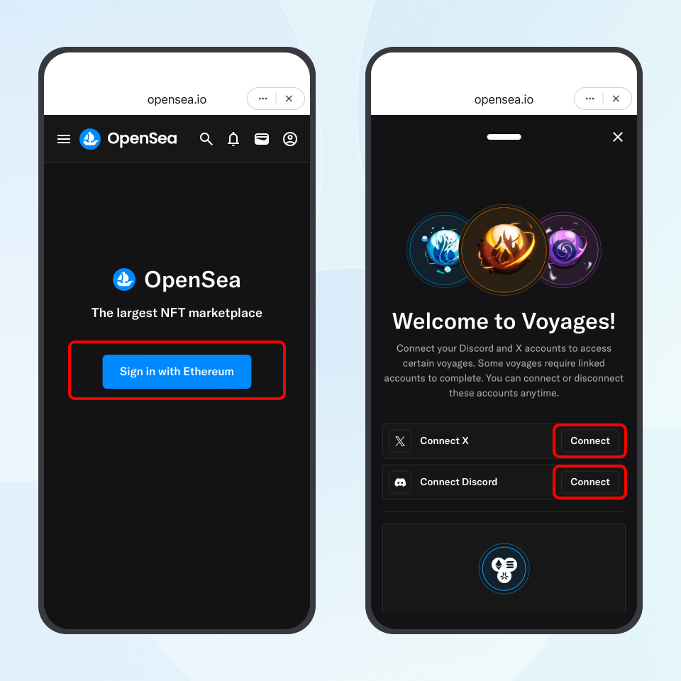 How to Earn XP in OpenSea Voyages with imToken