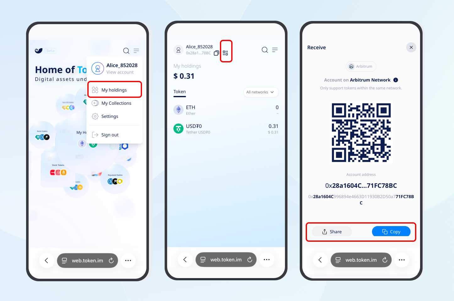 How to Get Tokens – imToken - Ethereum Wallet, Bitcoin Wallet - Help Center