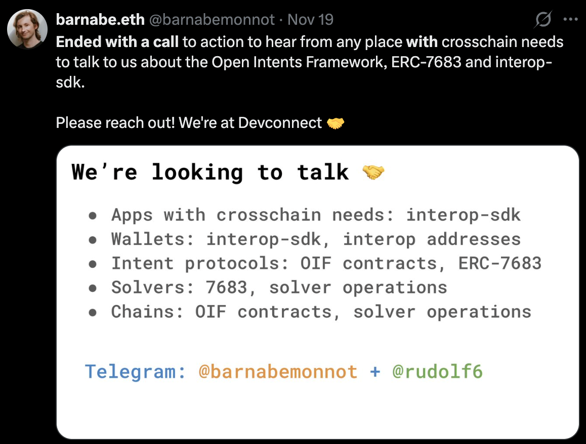imToken Wallet Website | Intents Standardized: How OIF Ends Cross-Chain  Fragmentation | World-renowned digital asset management tool, supporting  Bitcoin, Ethereum, DOGE, Vaulta, Cosmos, Litecoin, TRON, BCH, Nervos, TON  and other blockchains.