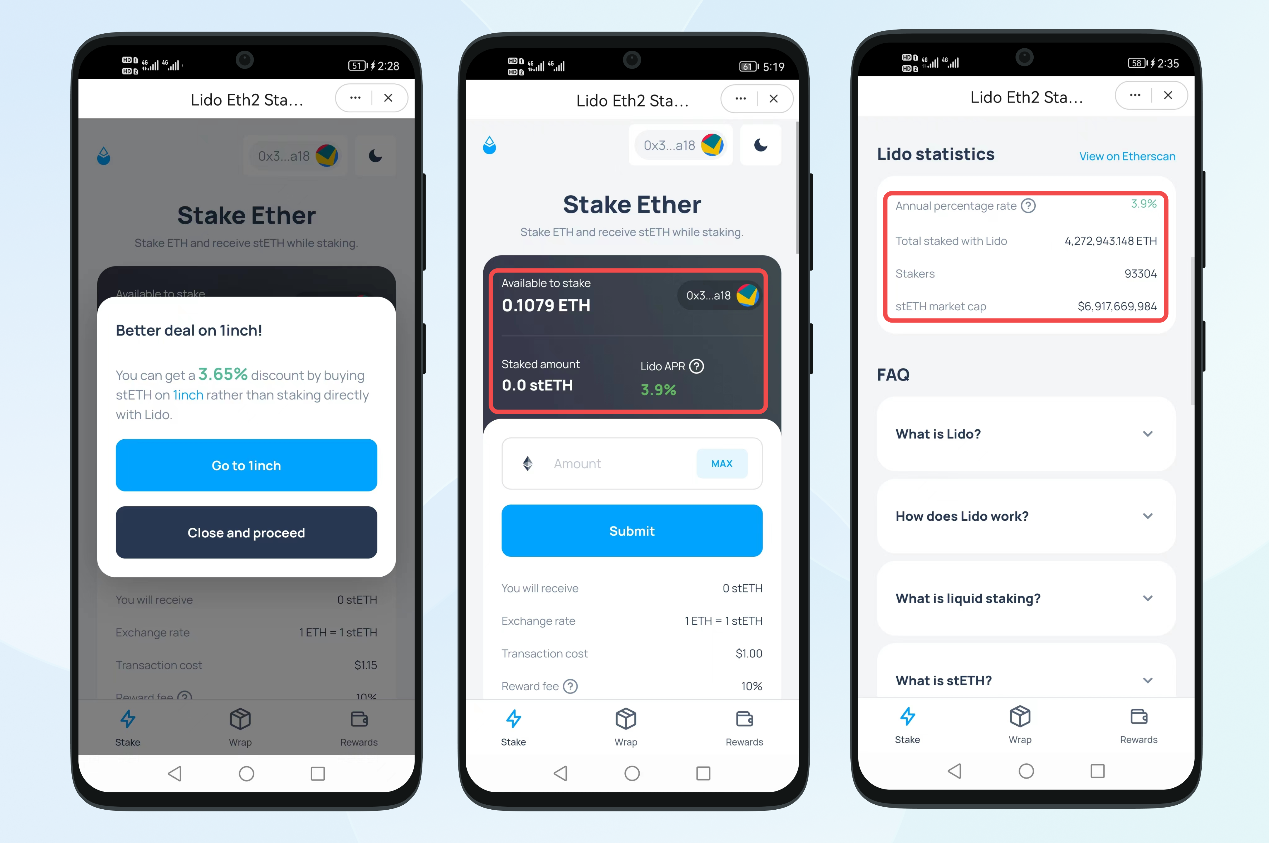 如何使用Lido 参与ETH 质押？ – imToken - 以太坊钱包比特币钱包- 客服中心